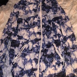women’s tye dye windbreaker
